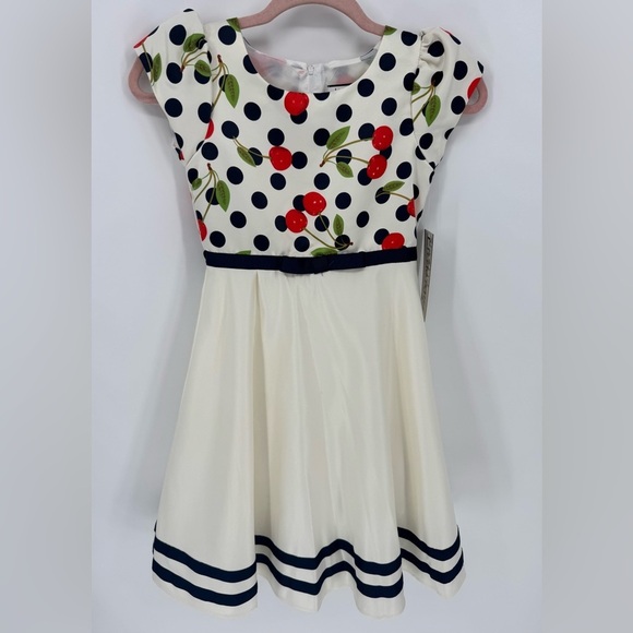 Little Miss Retro Cherry Dress - Picture 1 of 15